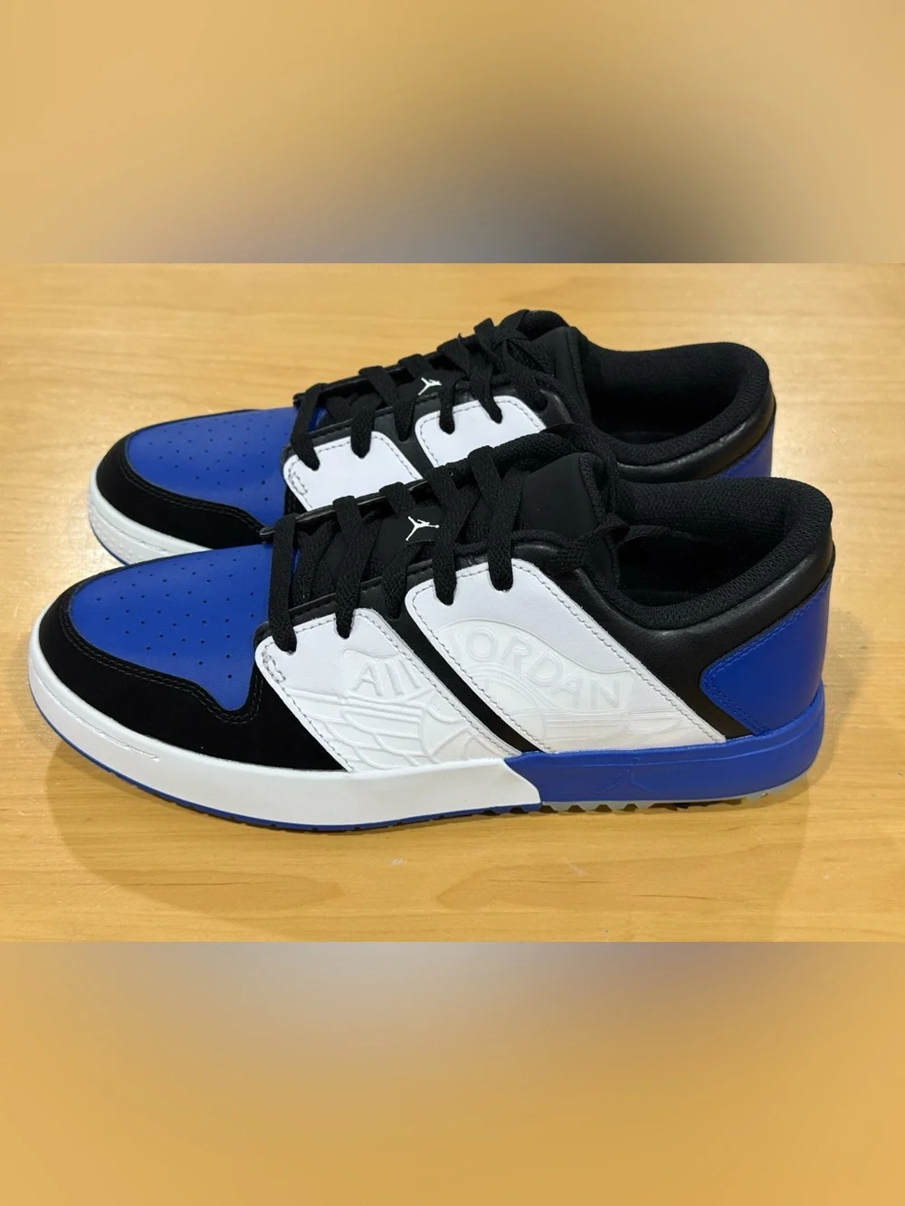 Nike Air Jordan NU Retro 1 G Golf Shoes Men's Sz. 8 Royal Blue NWOB.